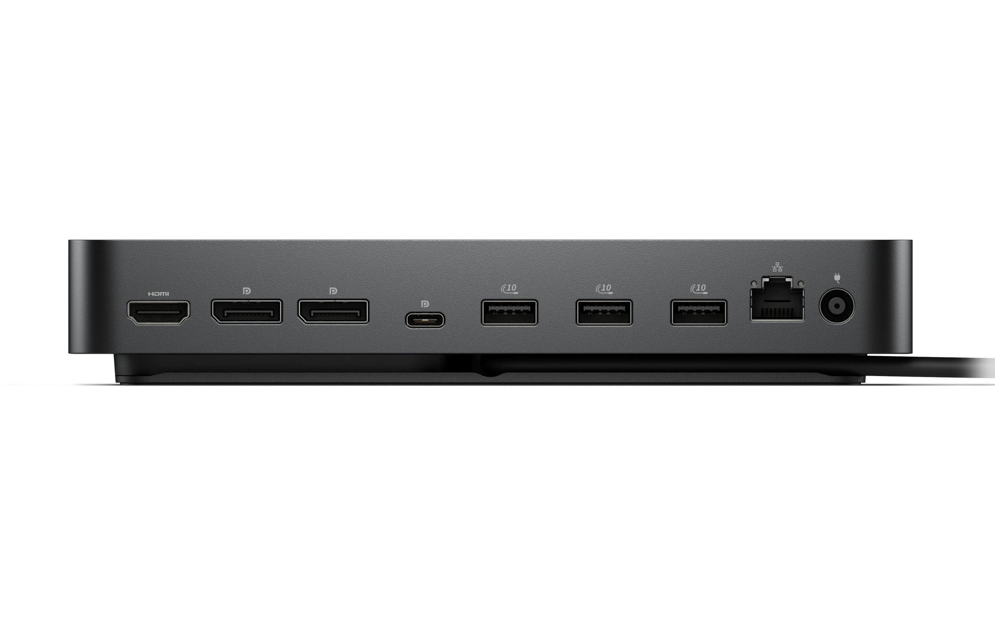 DELL WD25 Dockingstation – USB-C, 2× DP, 1× HDMI, 4× USB-A, 2× USB-C, 100 W PD, 2.5GbE, für Windows/Mac/Linux