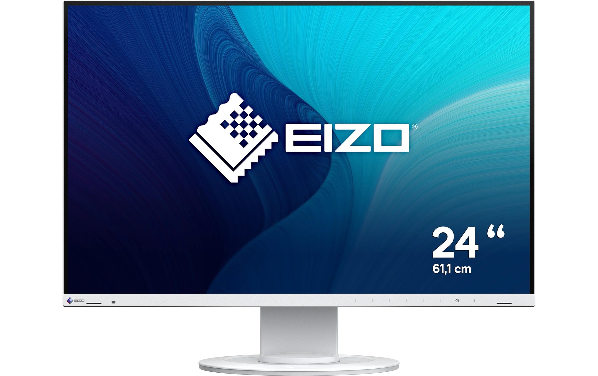 EIZO FlexScan EV2410R – Monitor, 24,1" 1920 × 1200 (WUXGA), IPS, 350 cd/m², VESA 100 × 100, Weiss