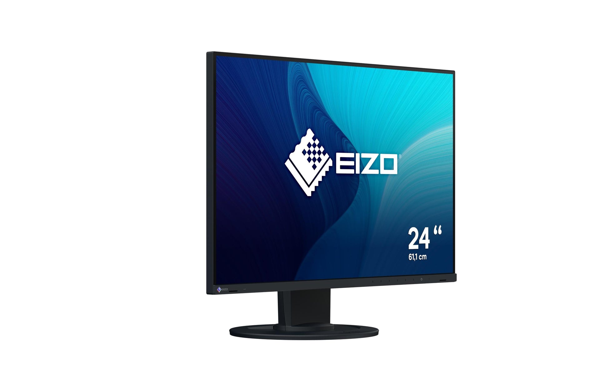 EIZO FlexScan EV2410R – Monitor, 24,1", 1920 × 1200 (WUXGA), IPS, 350 cd/m², VESA 100 × 100, Schwarz