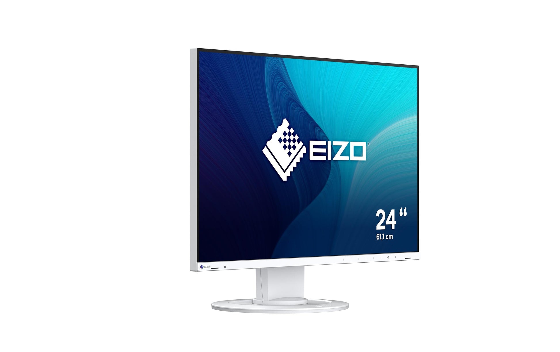 EIZO FlexScan EV2410R – Monitor, 24,1" 1920 × 1200 (WUXGA), IPS, 350 cd/m², VESA 100 × 100, Weiss