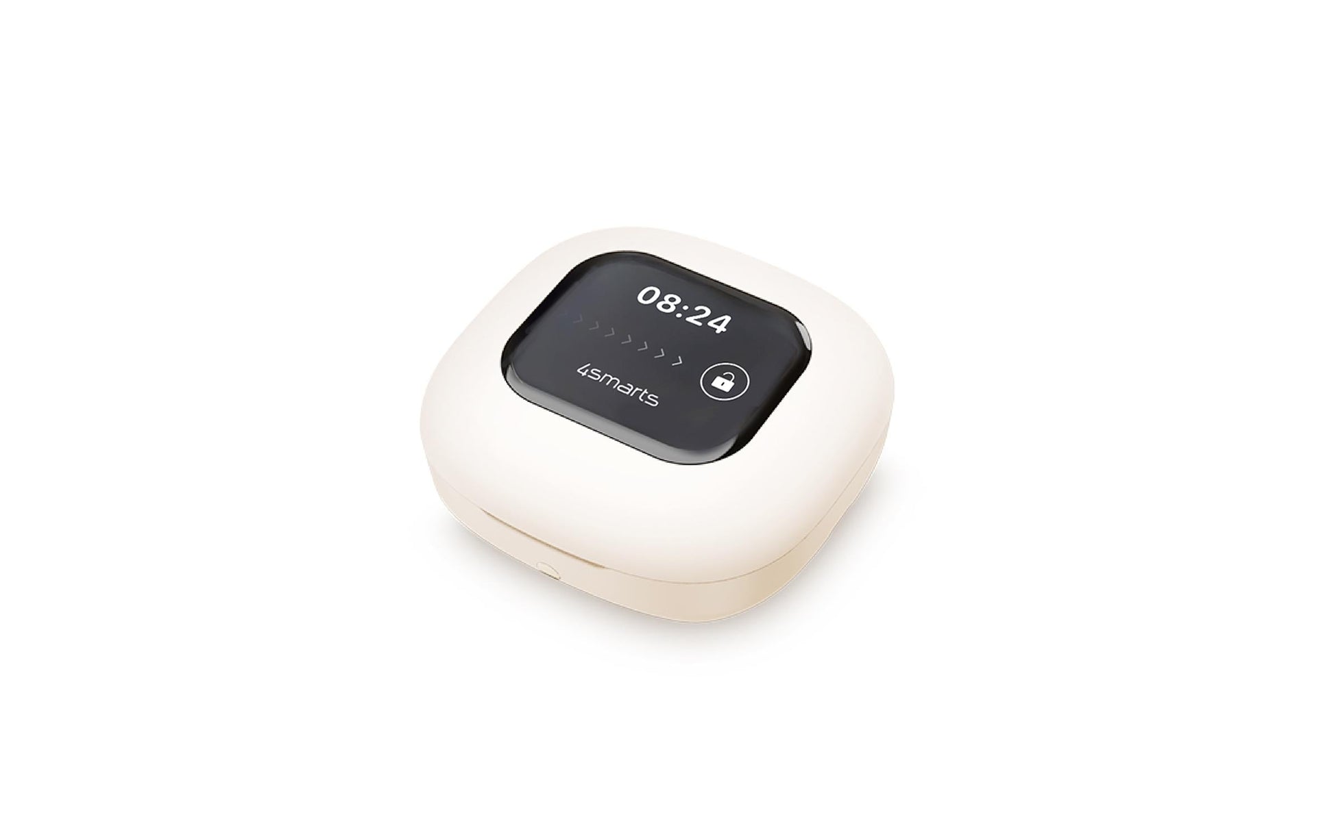 4smarts SkyBuds AI Screen – Ohrbügel-Kopfhörer – Bluetooth, mit Ladebox – Beige – bis 28 h