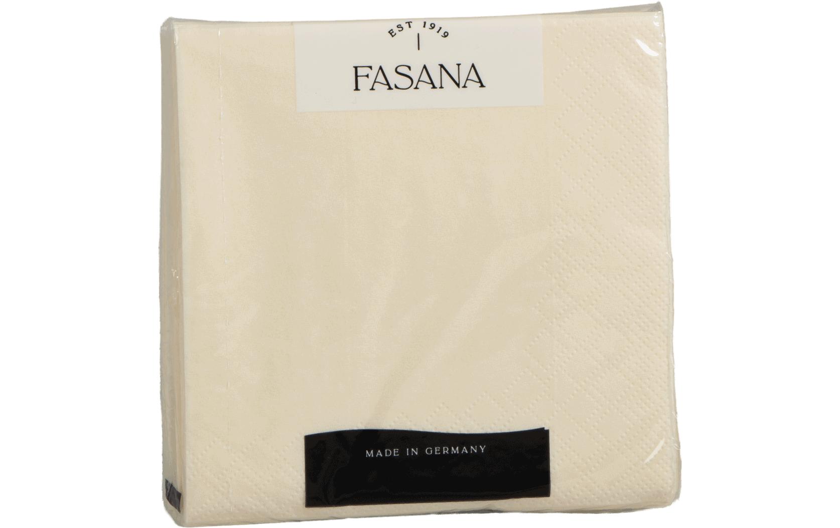 Elco Servietten – beige – 24 × 24 cm, 3-lagig – 20 Stück