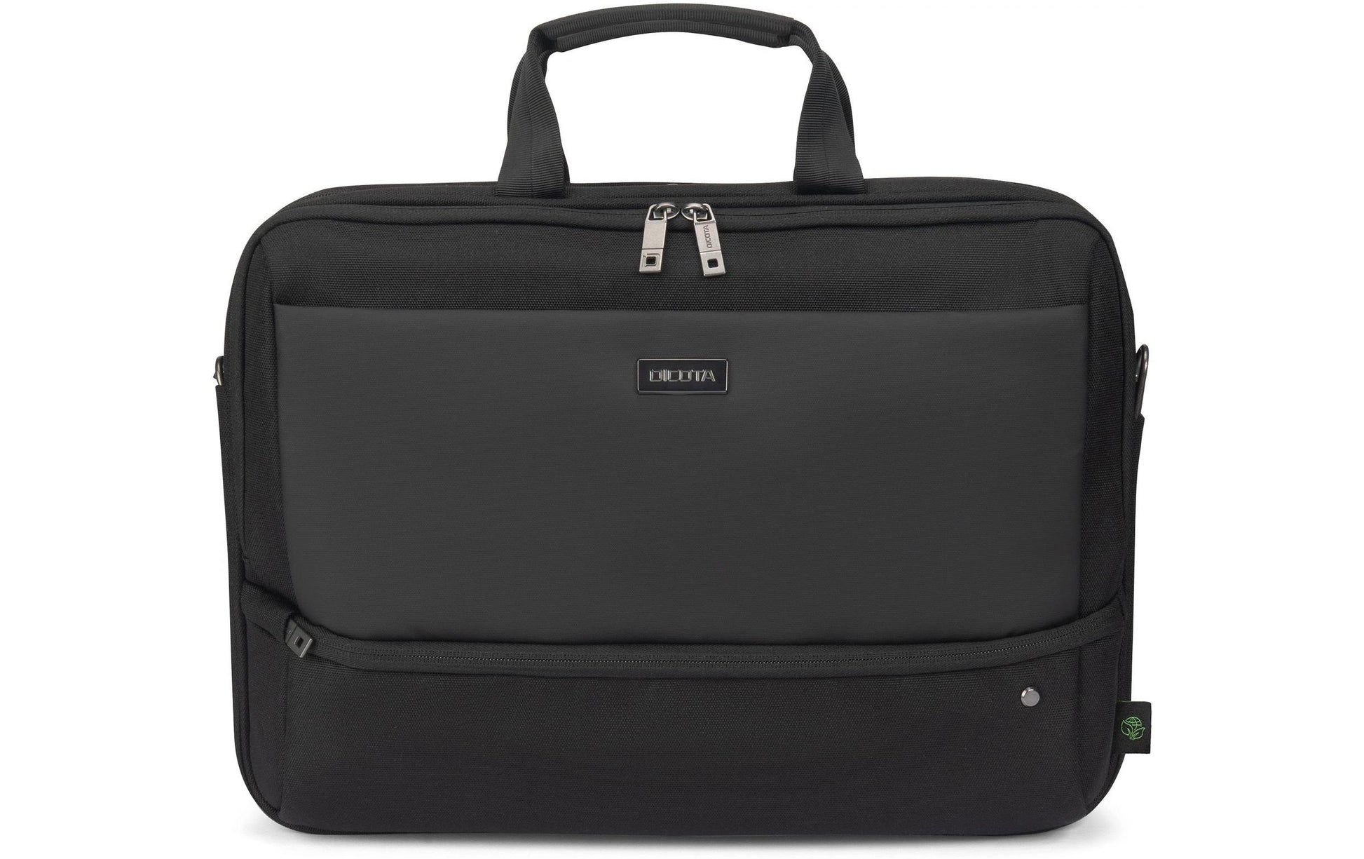DICOTA Top Traveller FIVE Notebook-Tasche bis 14" – Verschliessbar, Trolley-Band – Schwarz
