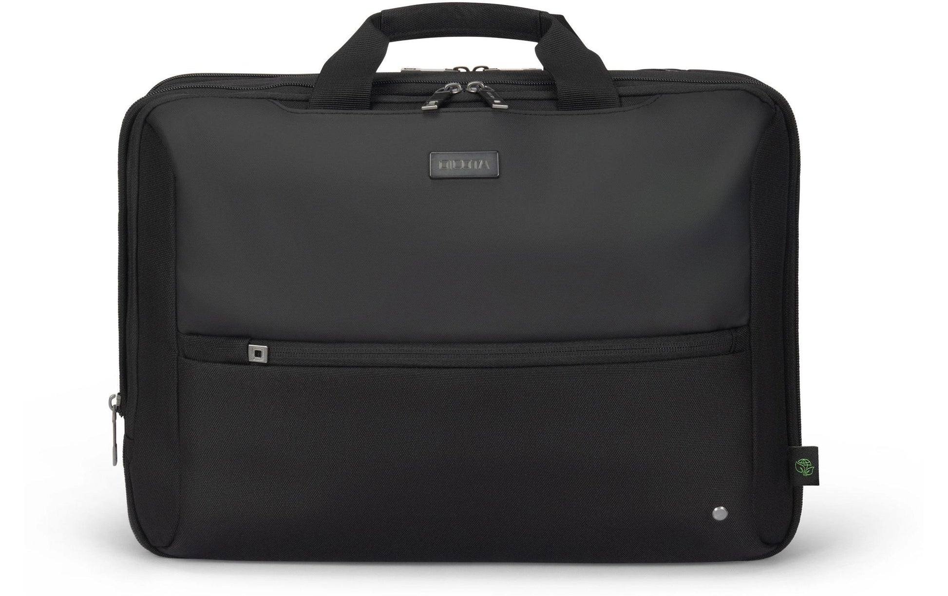 DICOTA Notebook-Tasche für Notebooks bis 16" – verschliessbar, mit Schultergurt – Schwarz