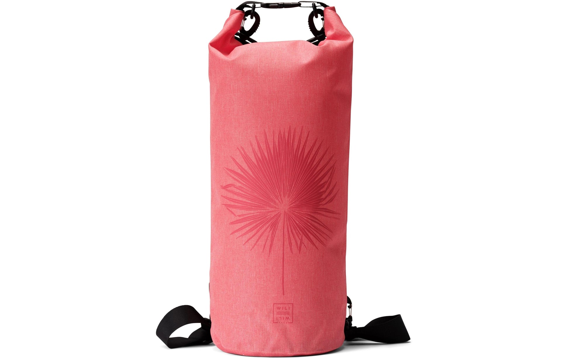 Wili Wili Tree Sporttasche Palm Leaf – 15 l, wasserfest, Polyester, pink