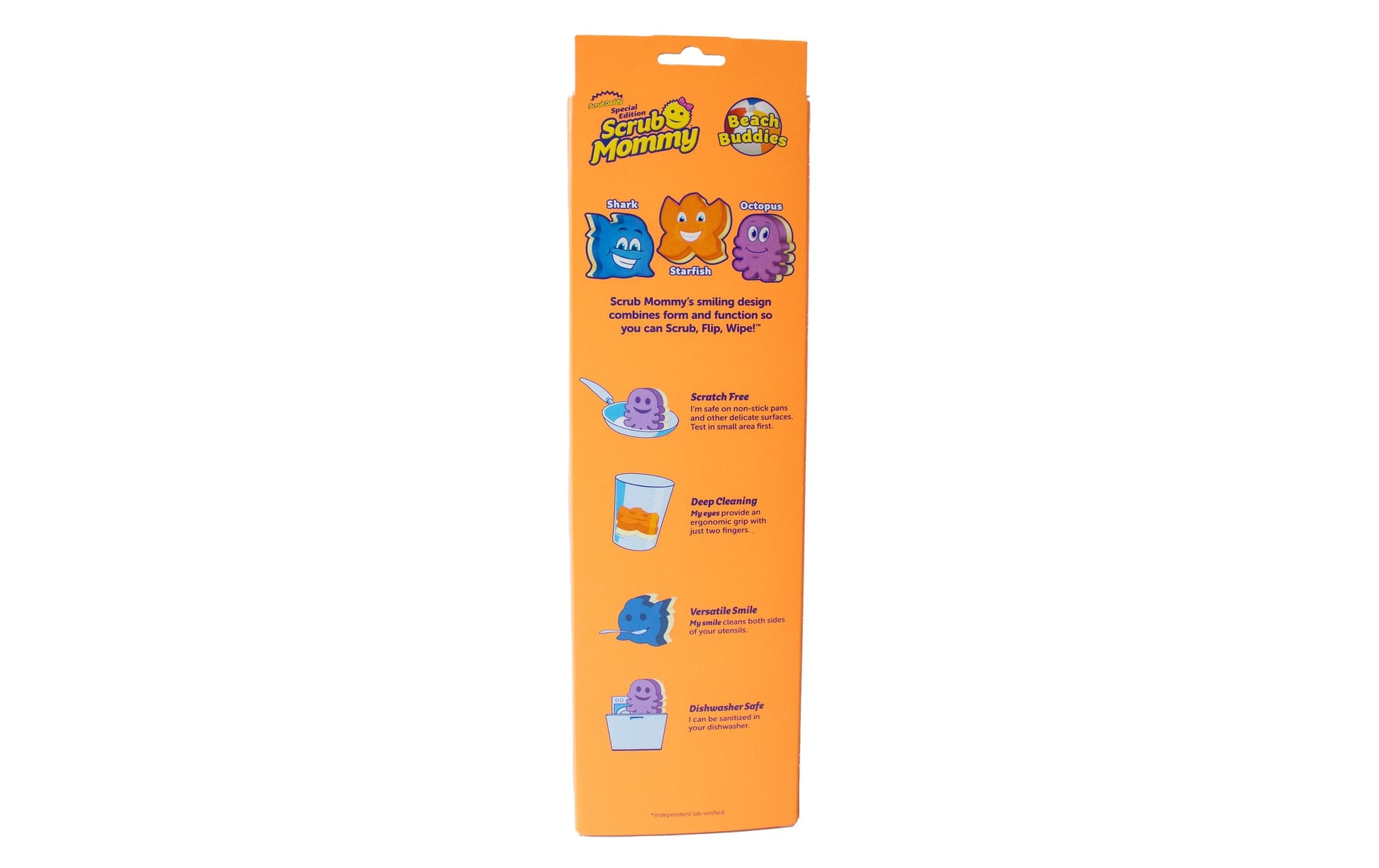 Scrub Daddy Spülschwamm Sommeredition – Kunststoff, 10,1 × 4,1 × 35 cm, mehrfarbig, 3 Stk.