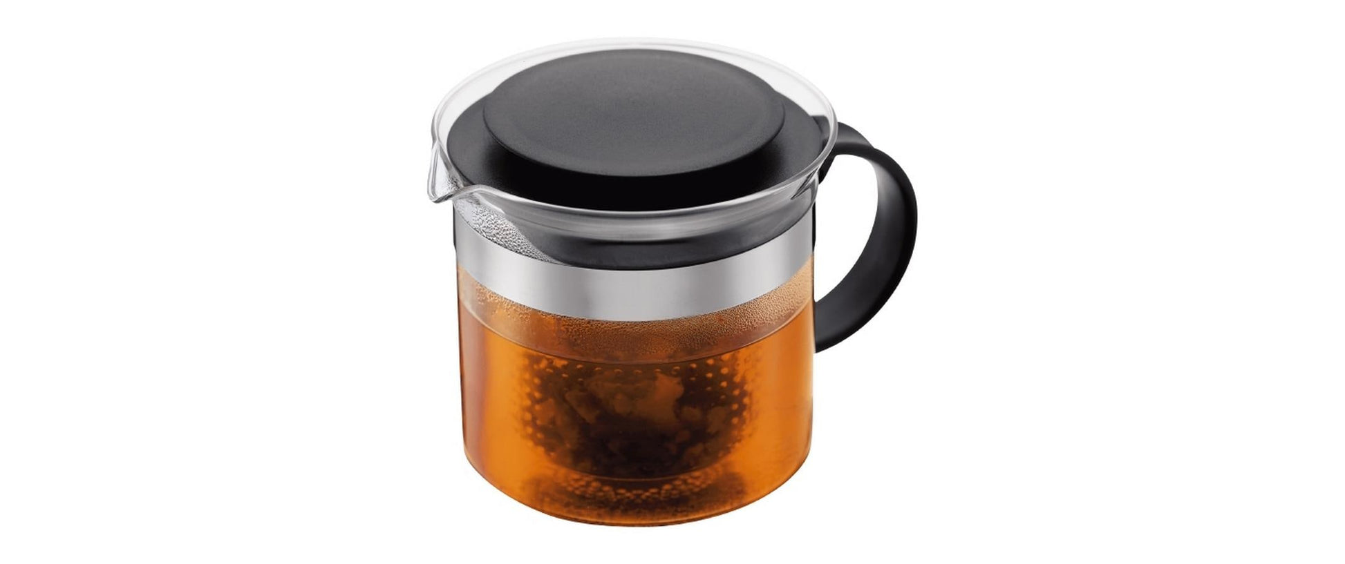 Bodum Bistro Nouveau Teebereiter – 1,5 l, Borosilikatglas, spülmaschinenfest