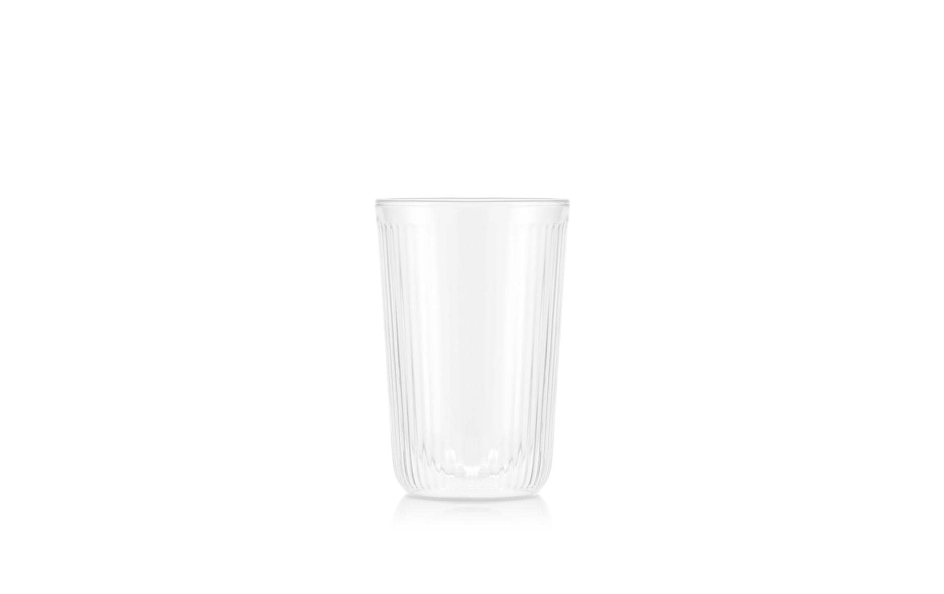 Bodum Douro Trinkglas – 2er Set, 250 ml, Ø 8,2 cm, H 12,2 cm, Borosilikatglas, Transparent, doppelwandig