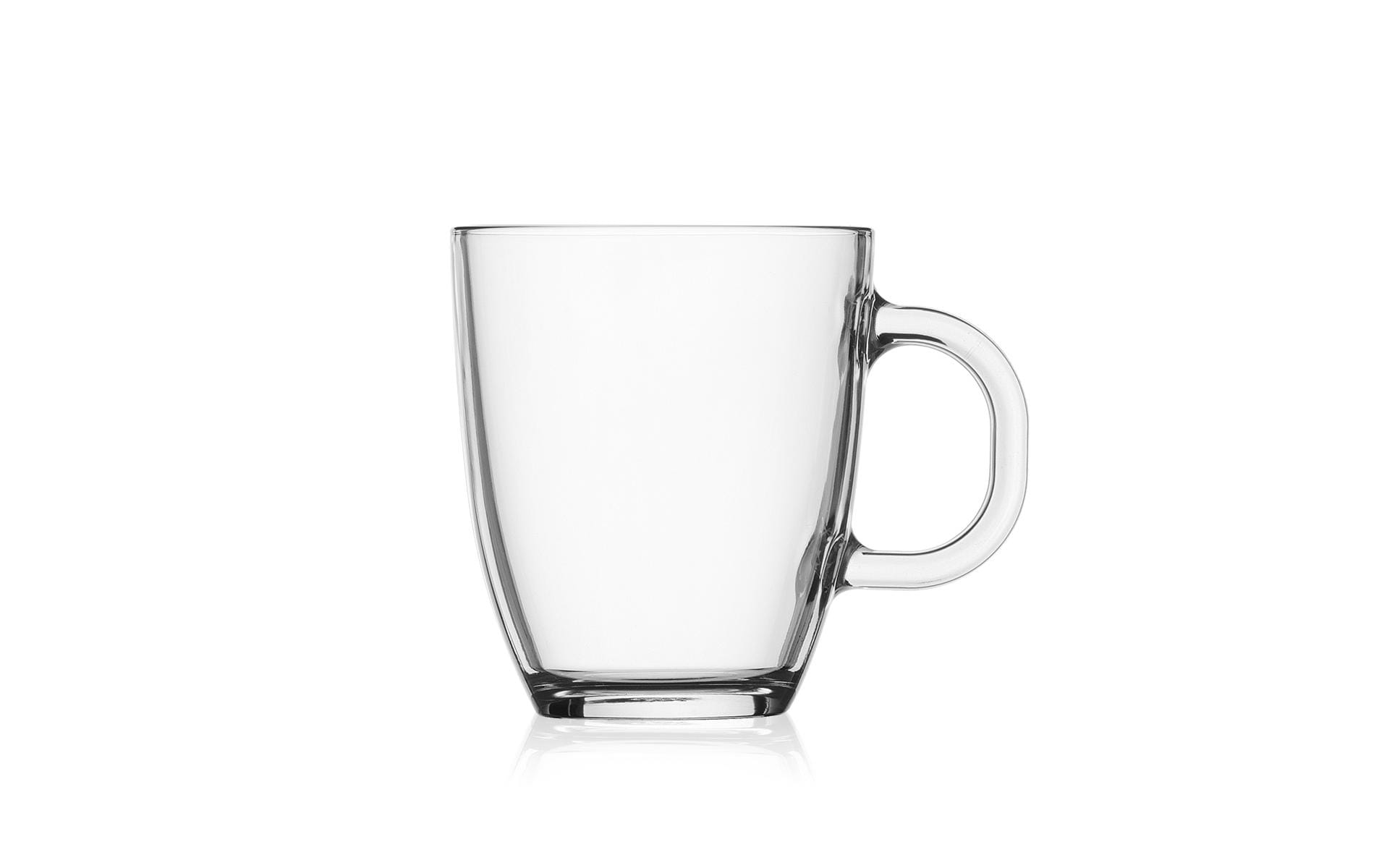 Bodum Kaffeetasse – 6er Set, 300 ml, Glas, spülmaschinenfest, mikrowellengeeignet