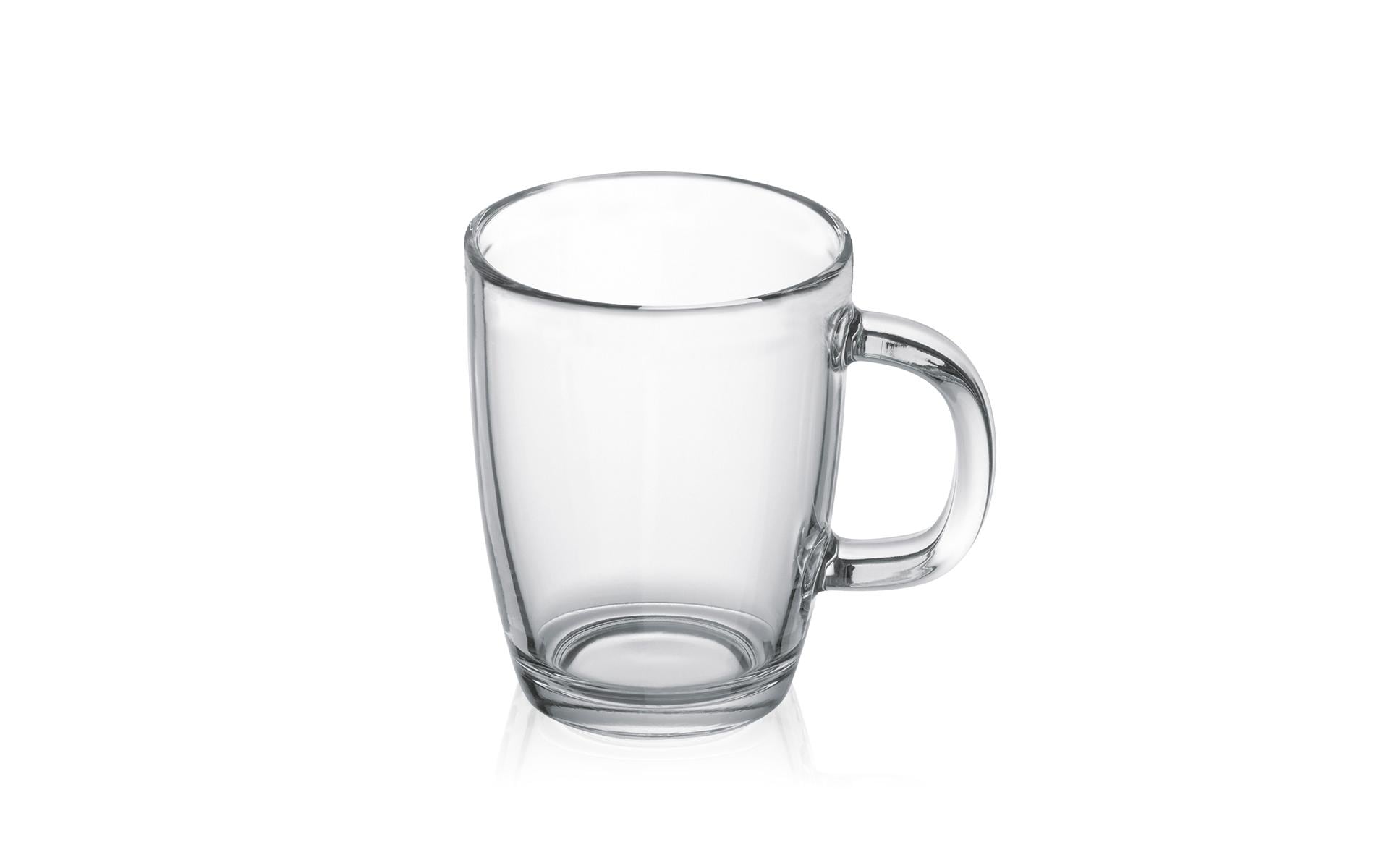 Bodum Kaffeetasse – 6er Set, 300 ml, Glas, spülmaschinenfest, mikrowellengeeignet