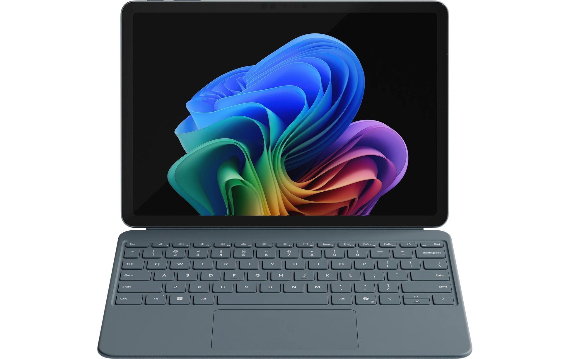 Microsoft Surface Pro Tastatur + Stift – für Surface Pro 12, Alcantara, grau