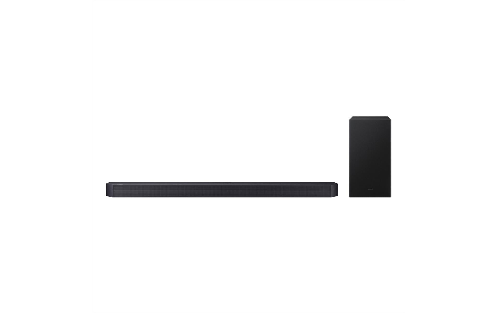 Samsung Q-Serie HW-Q600F – Soundbar mit kabellosem Subwoofer – 3.1.2, 380 W, für Samsung Q-Symphony, Schwarz