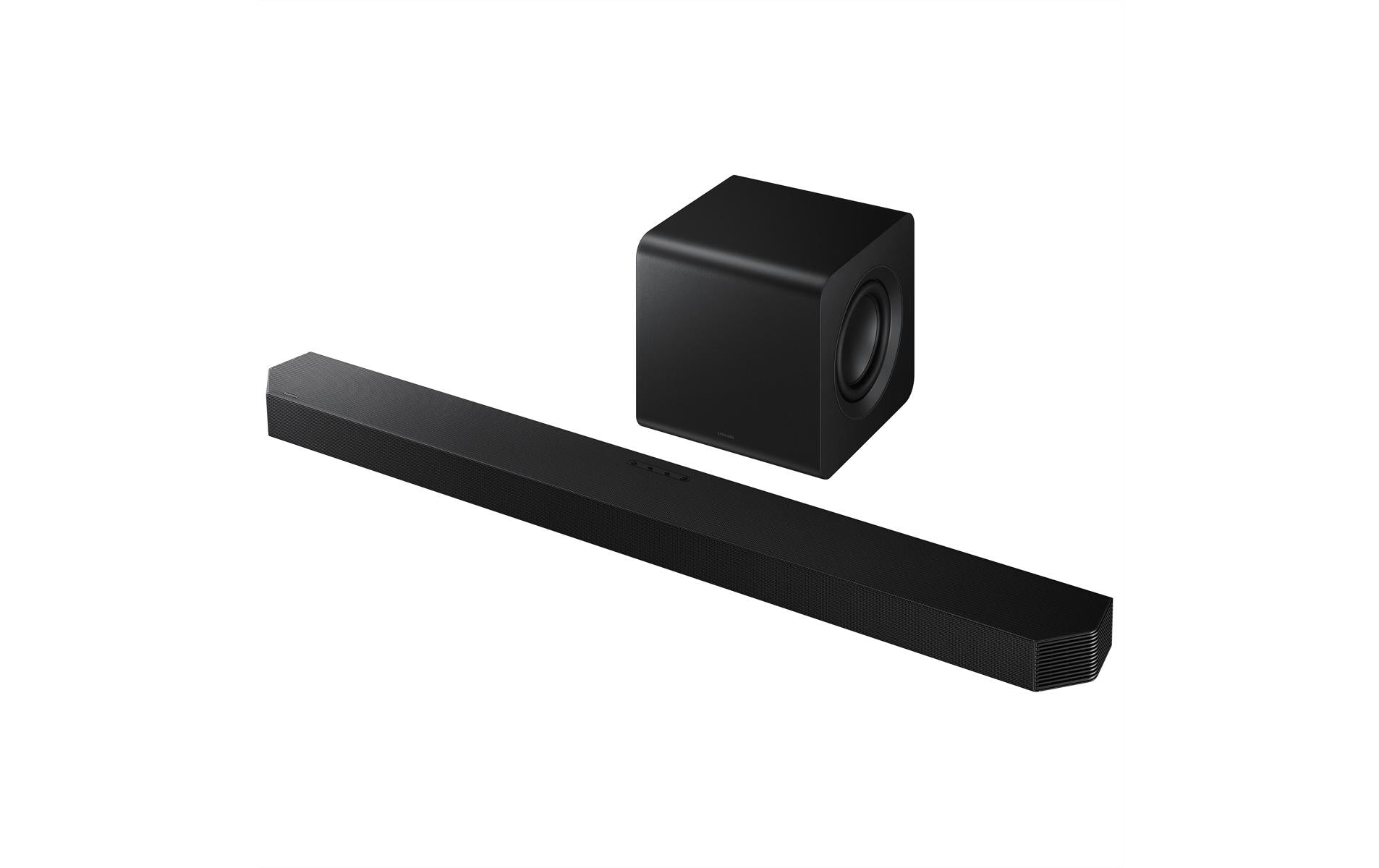 Samsung HW-Q800F – Soundbar mit kabellosem Subwoofer – 5.1.2, 500 W, Spotify, für Amazon Alexa, Schwarz