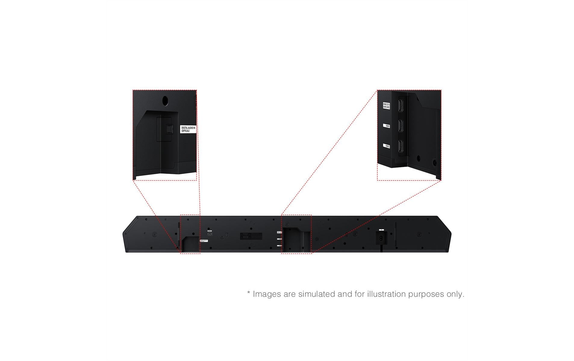 Samsung HW-Q990F – Soundbar mit kabellosem Subwoofer – 11.1.4, 756 W, für Apple AirPlay 2 und mehr, Schwarz