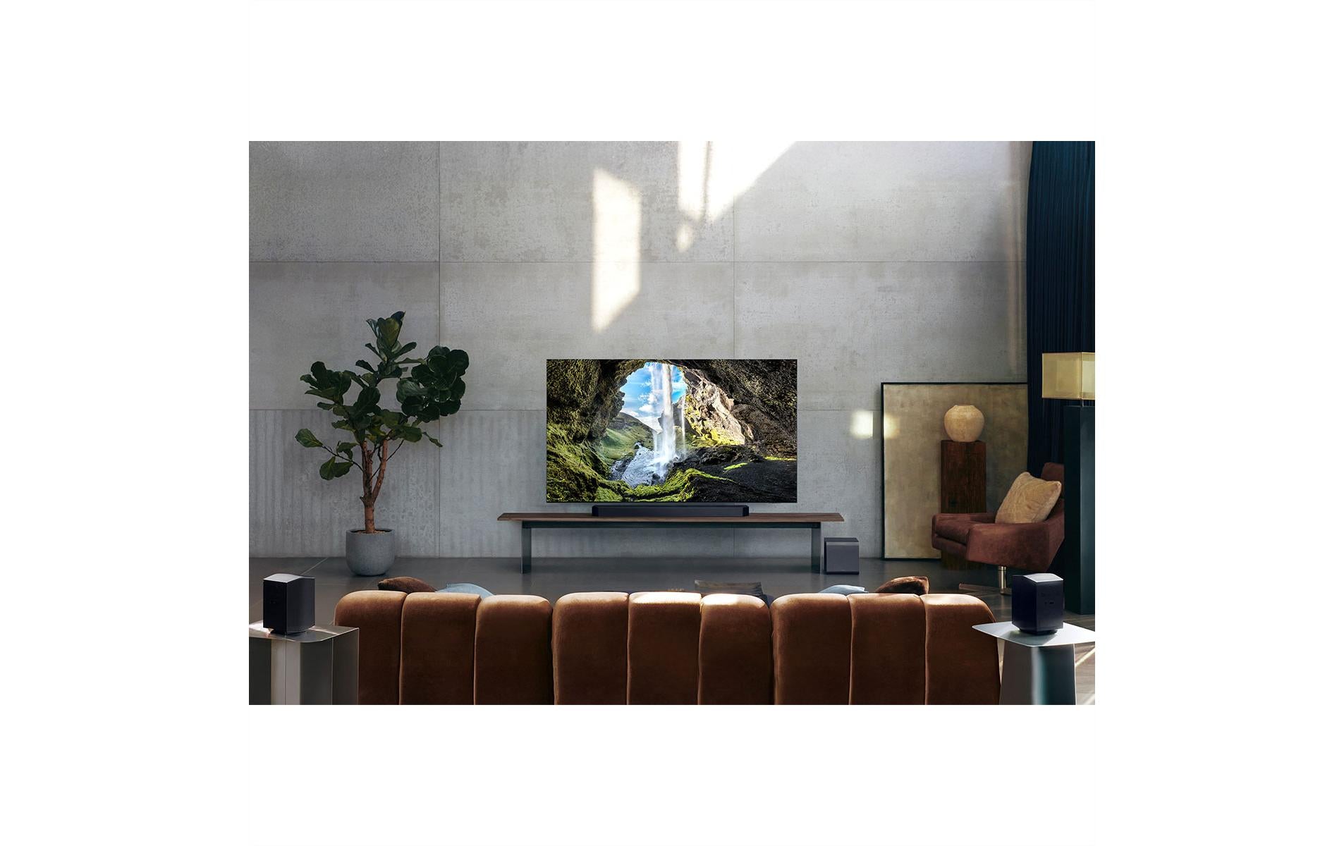 Samsung HW-Q990F – Soundbar mit kabellosem Subwoofer – 11.1.4, 756 W, für Apple AirPlay 2 und mehr, Schwarz