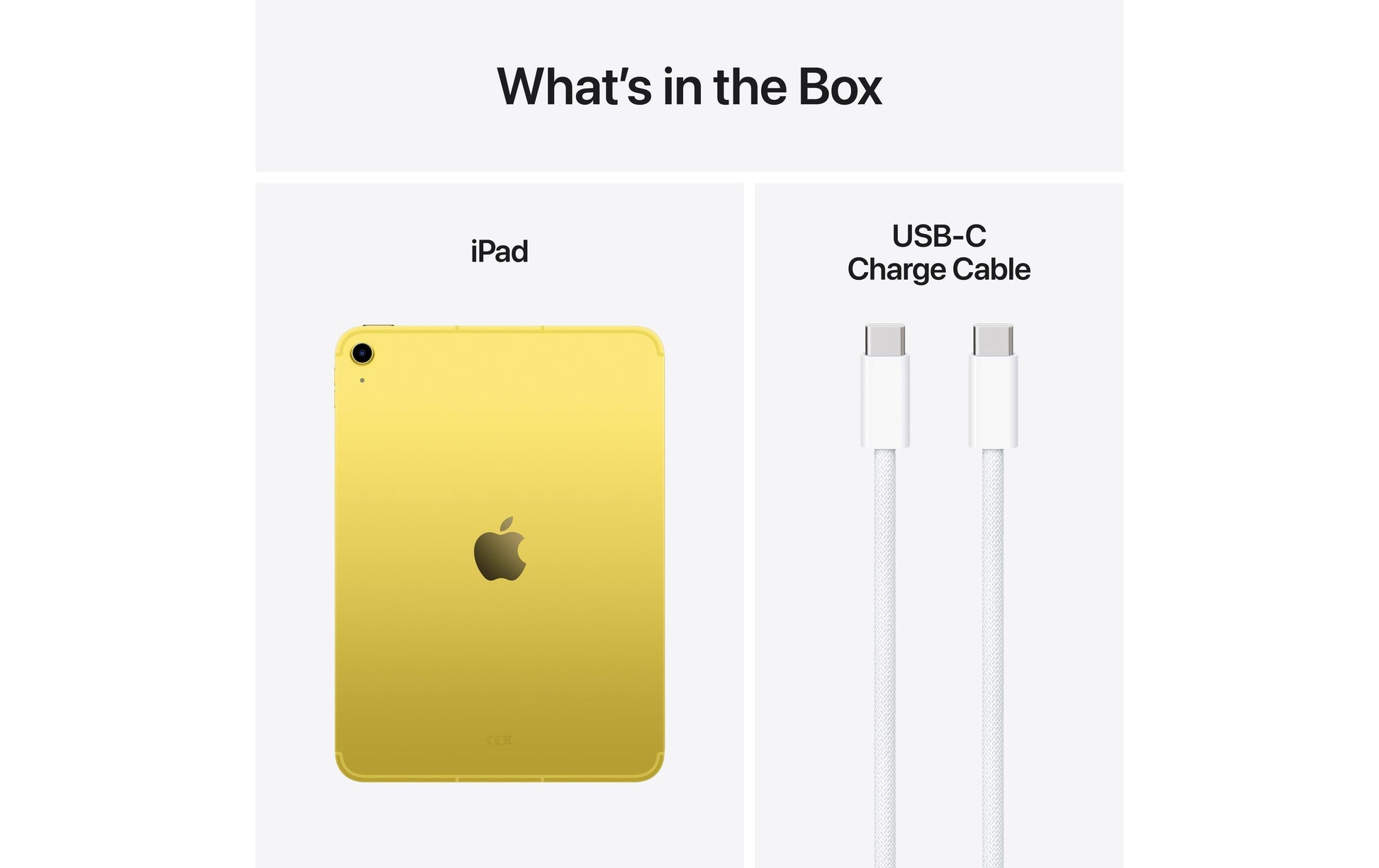 Apple iPad – 11", 256 GB, 6 GB RAM, WLAN + 5G, iPadOS, Gelb