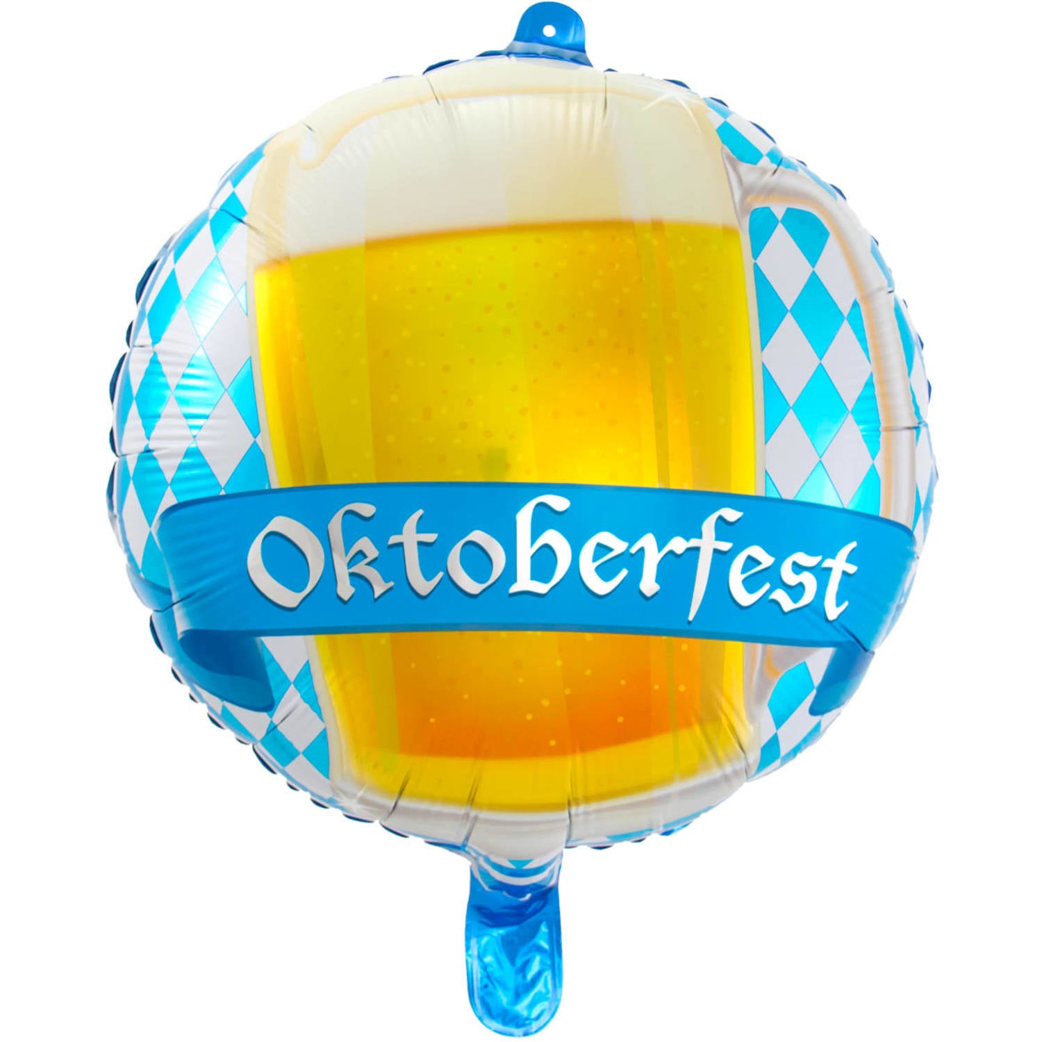 Folat Folienballon Bier – Mehrfarbig – Ø 43 cm – Folie – 1 Stk