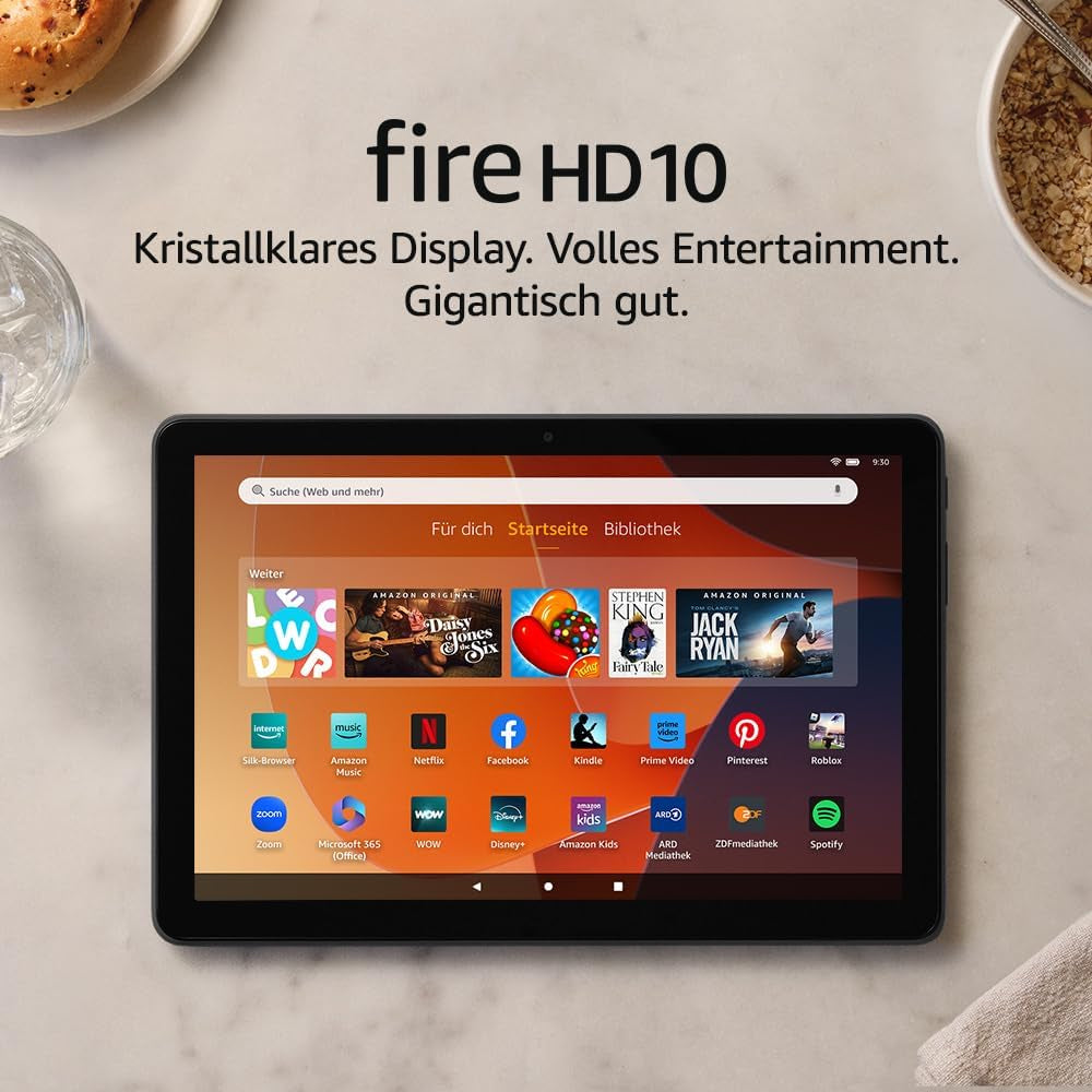 Amazon Rv2F – 10,1", 32 GB, 4 GB RAM, WLAN, Schwarz, 2023