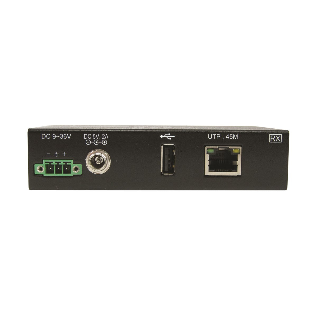 Tripp Lite B203-101-IND USB-Extender (Sender & Empfänger) – USB 2.0 (480 Mbit/s), 50 m, 2× USB-A – Schwarz