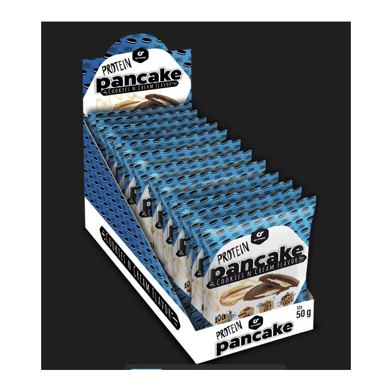 Go Fitness GoFitness Nutrition Protein-Pfannkuchen – Cookies & Cream – 12 × 50 g