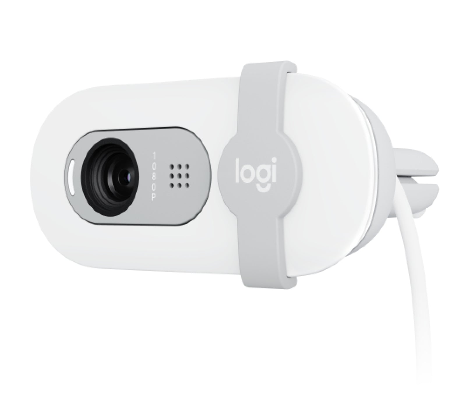 Logitech Brio 100 – Webcam – Full HD 1080p, USB, Off-White