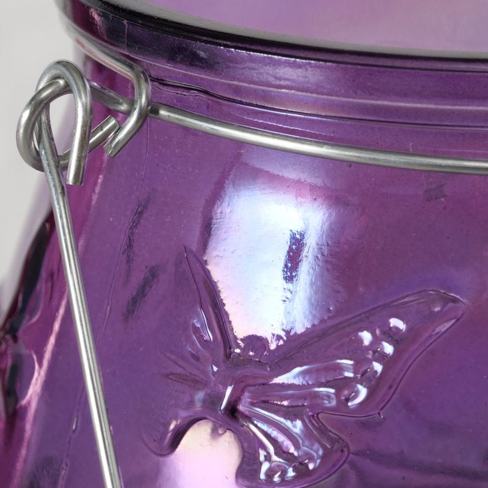 Boltze Windlicht – Glas, mehrfarbig – Ø 13 × 17 cm – 2-teilig