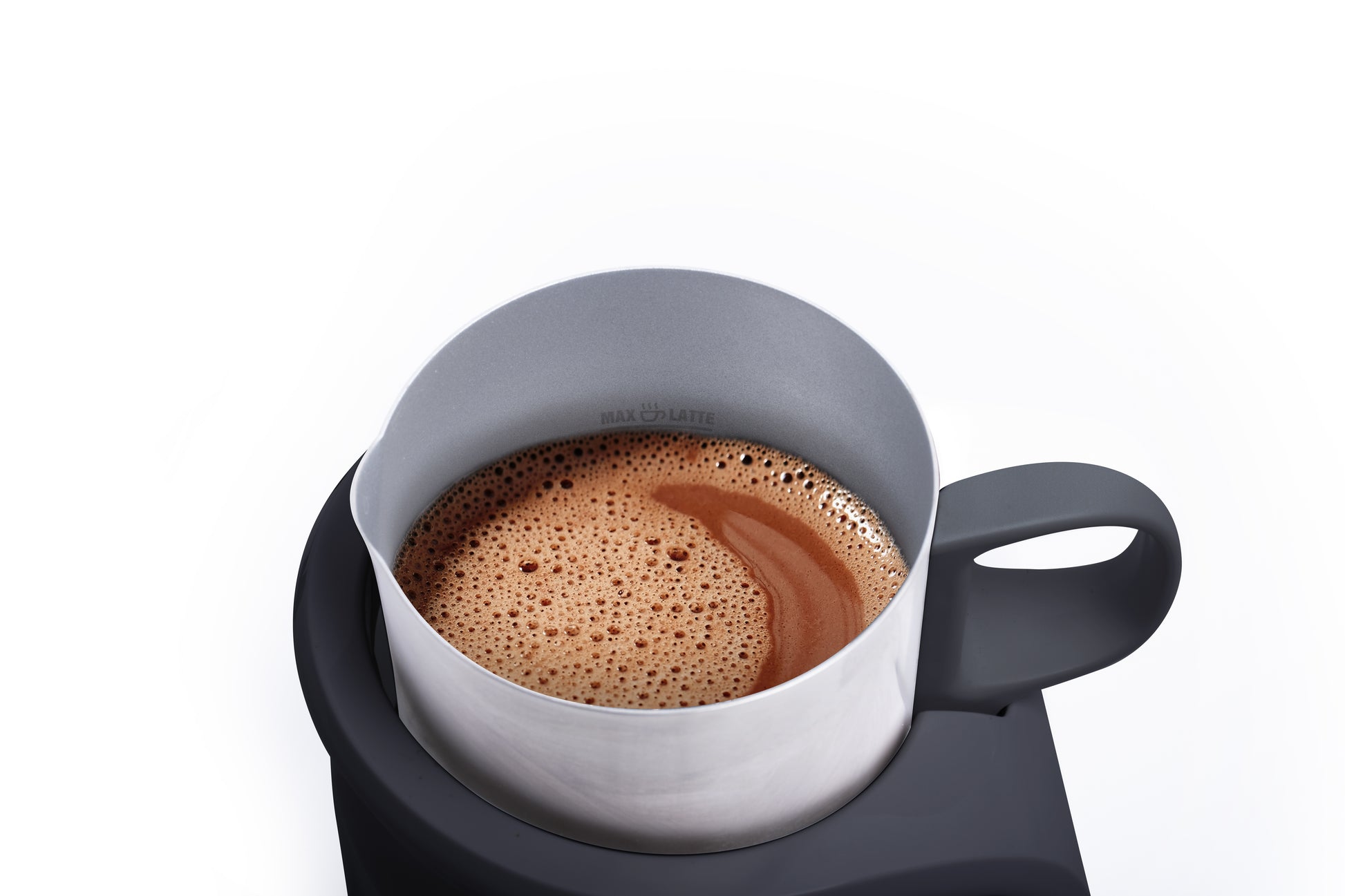 Bialetti MK03 Milchschäumer – 300 ml, Schwarz