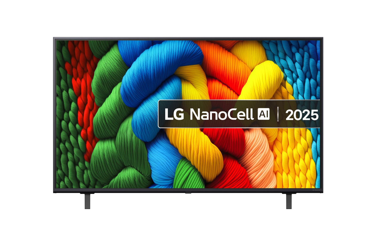 LG 50NANO80A6B – 50" TV – 4K UHD – LCD (NanoCell) – webOS 25 – 60 Hz – Dolby Vision, HDR10+