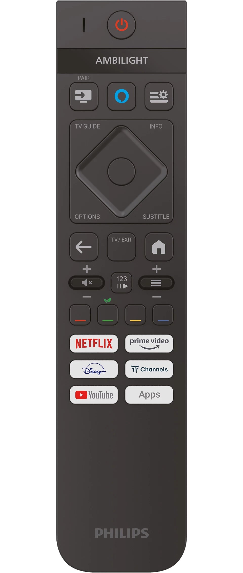 Philips TV 65PUS9000/12 – The One, QLED Ambilight, Schwarz