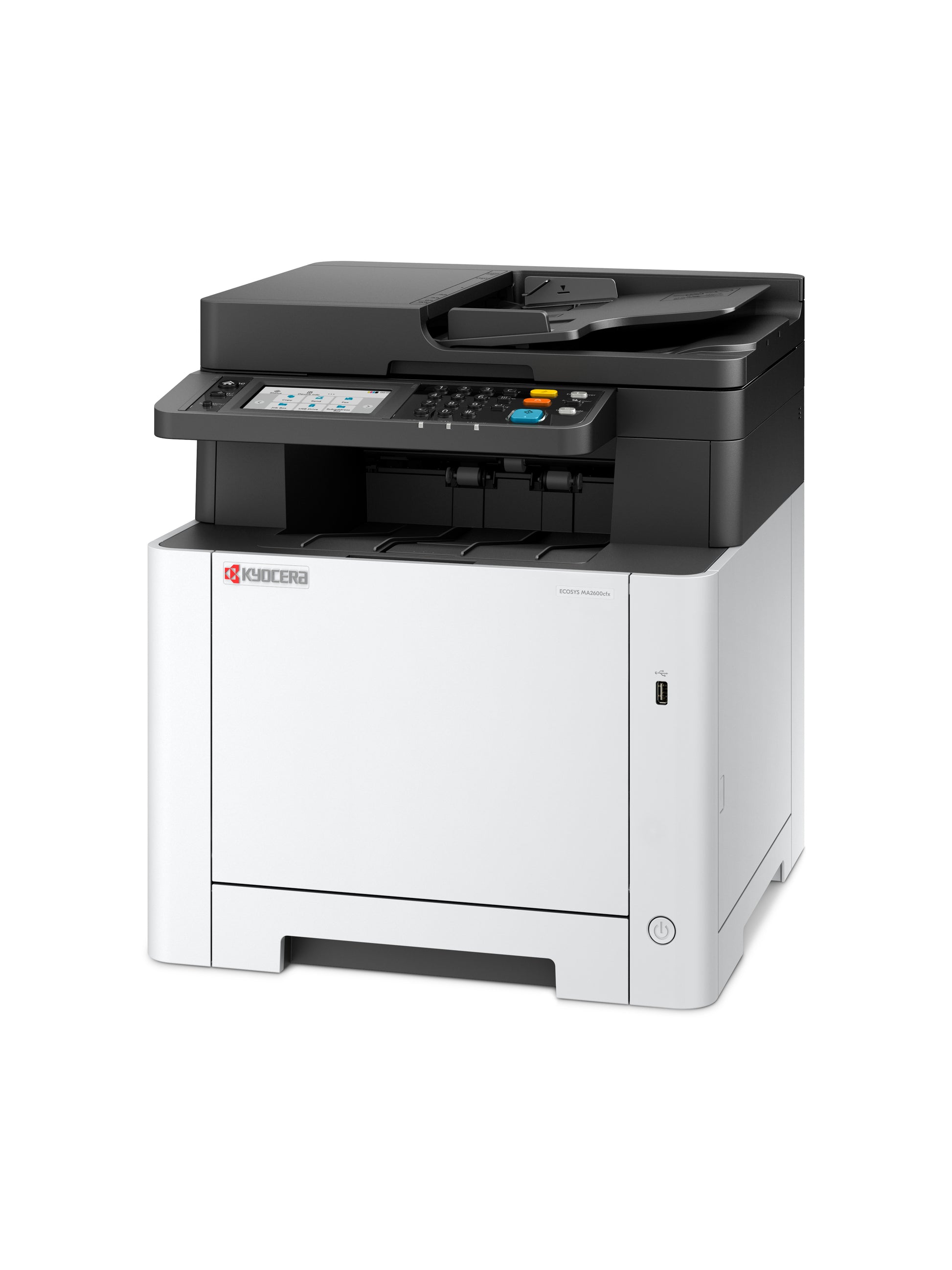 Kyocera ECOSYS MA2600CFX – Farbiges Laser-MFP A4, 4-in-1 – USB/LAN – Duplex, Duplex-ADF – 26 ppm S/W