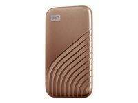 Western Digital My Passport SSD – 2 TB, USB 3.2 Gen 2 (USB-C), Gold