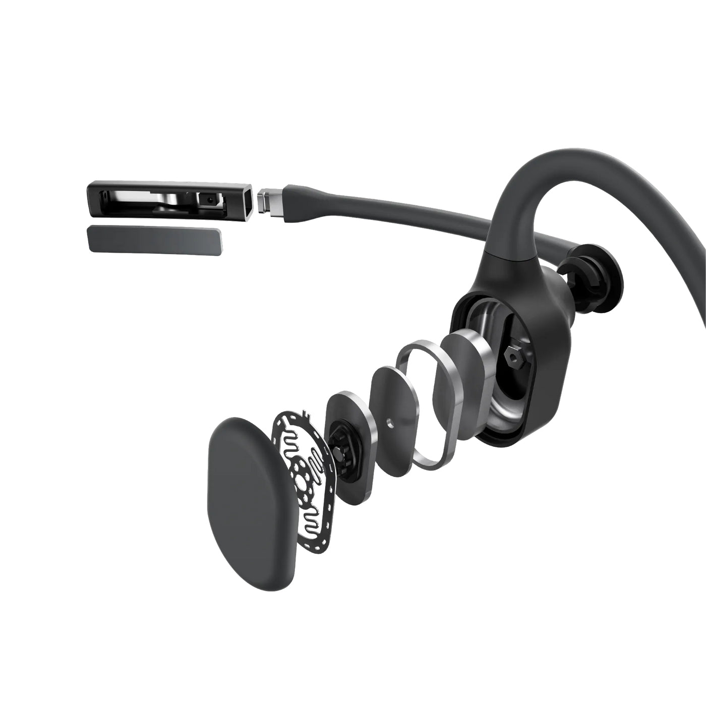 SHOKZ OPENCOMM2 2025 – Headset – Rauschunterdrückendes Mikrofon
