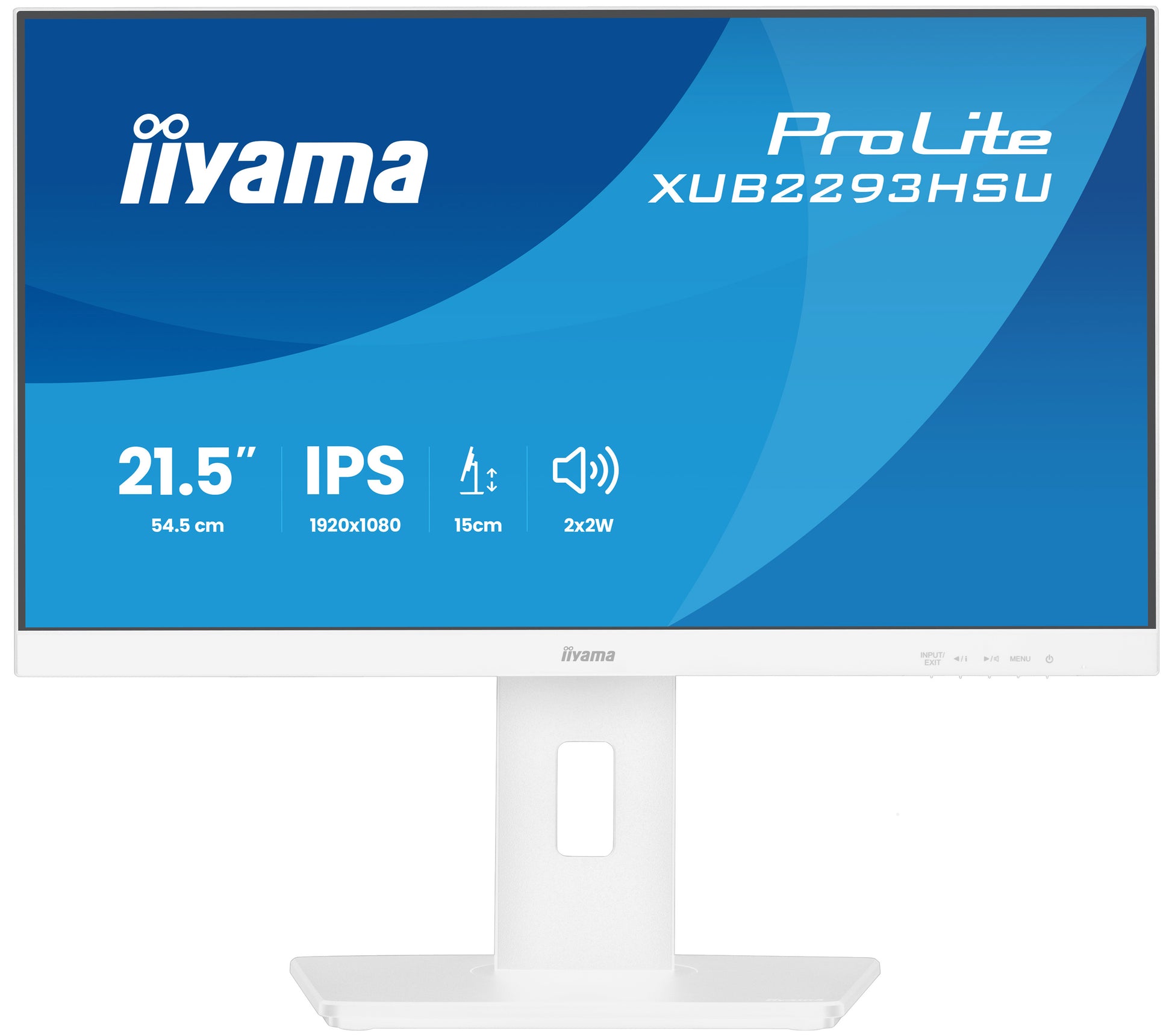 iiyama 21,5", 1920 × 1080 (Full HD), IPS, 100 Hz