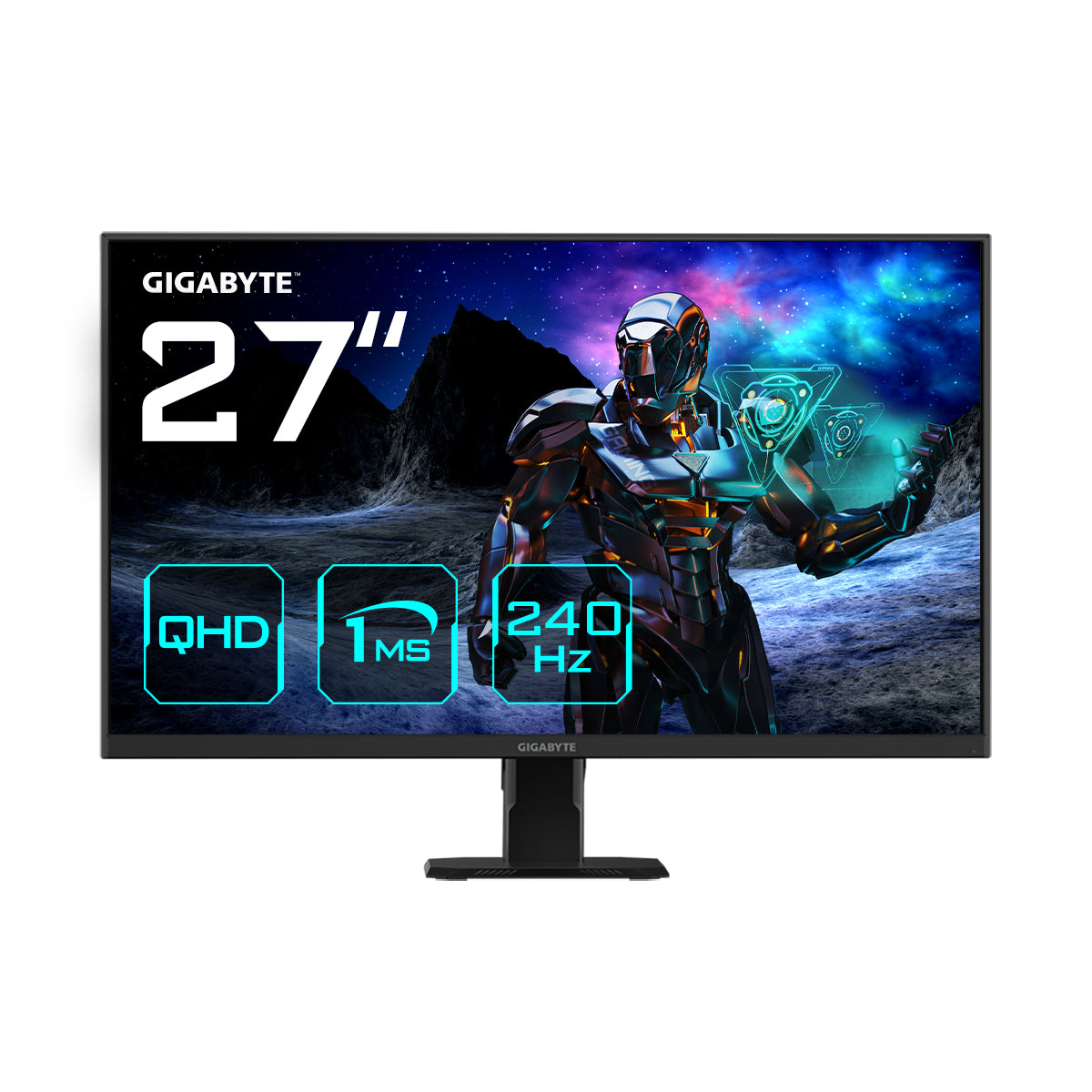 GIGABYTE GS27Q X – 27", 2560 × 1440 (WQHD), IPS, 240 Hz