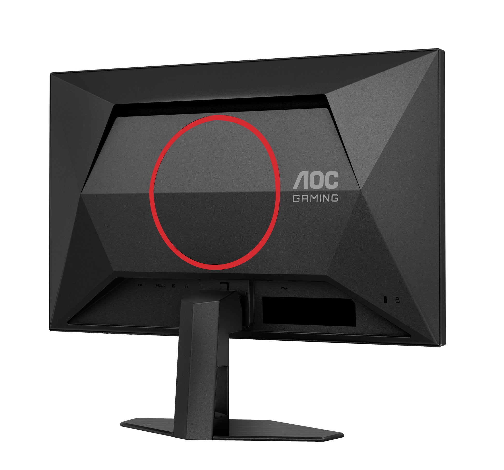 AOC 24G4HRE – Monitor, 23,8", IPS, 200 Hz, Integrierte Lautsprecher, G-Sync, Höhenverstellbar, Rot
