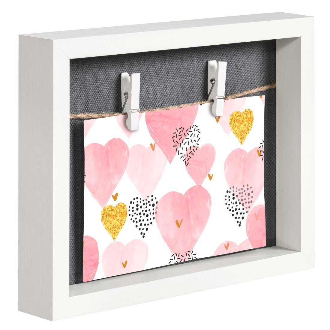 Hama Bilderrahmen – für 16,5 × 21,5 cm – MDF, weiss