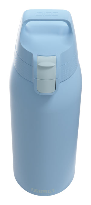 SIGG Shield ONE Trinkflasche 1 l – Edelstahl, Weithals, Klappdeckel