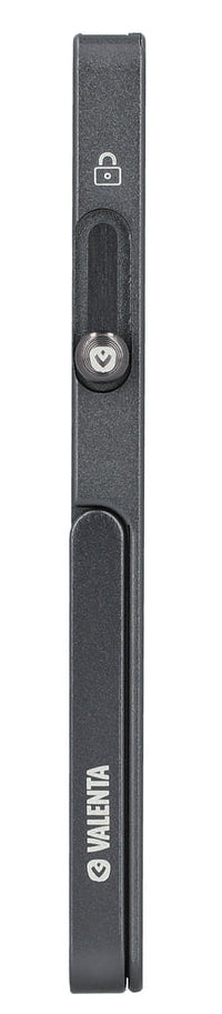 Valenta Halterung – für MagSafe, 100 × 70 × 7,1 mm, Aluminium, schwarz