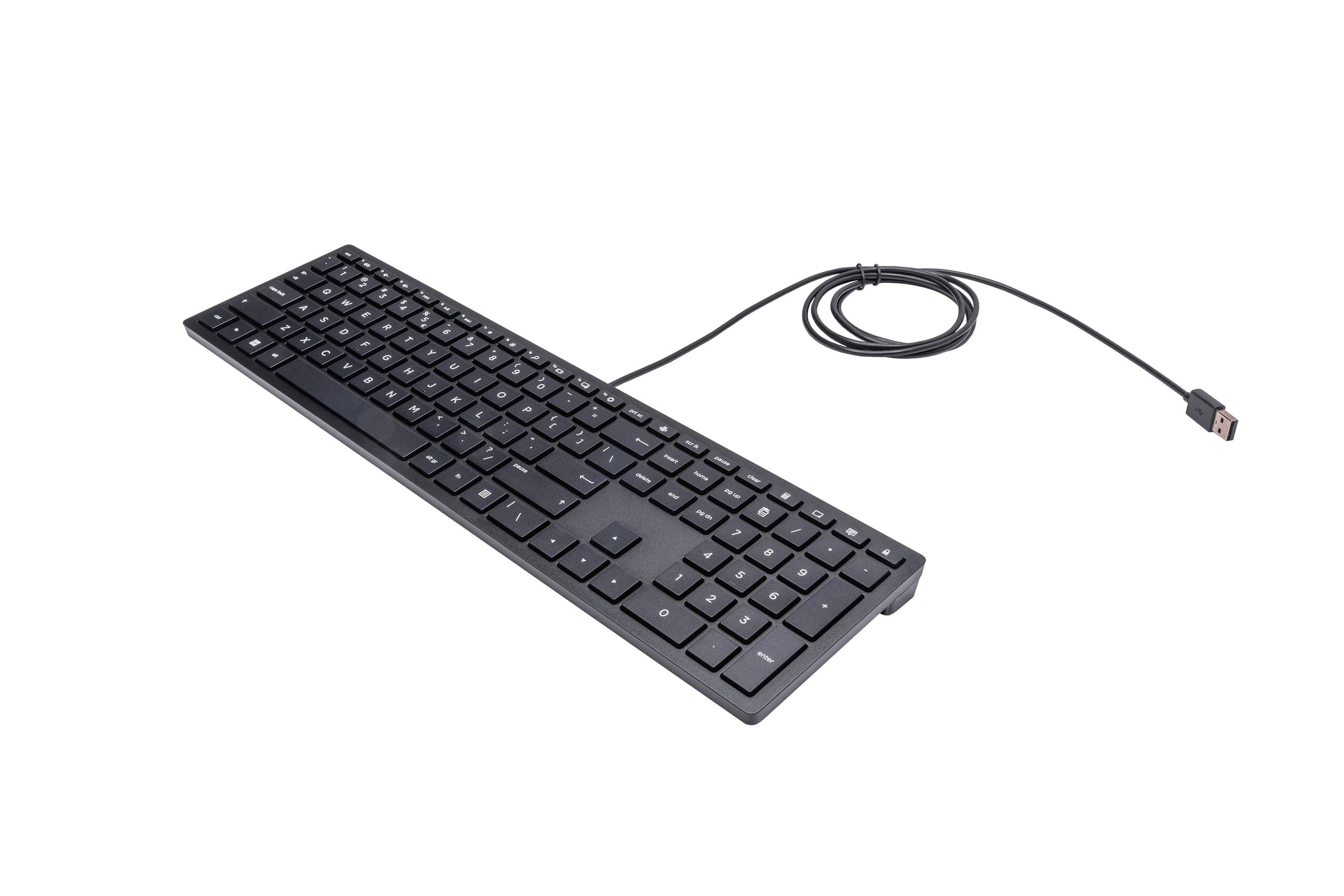 HP Pavilion 300 – Tastatur – mechanisch – kabelgebunden, USB – QWERTY – Schwarz