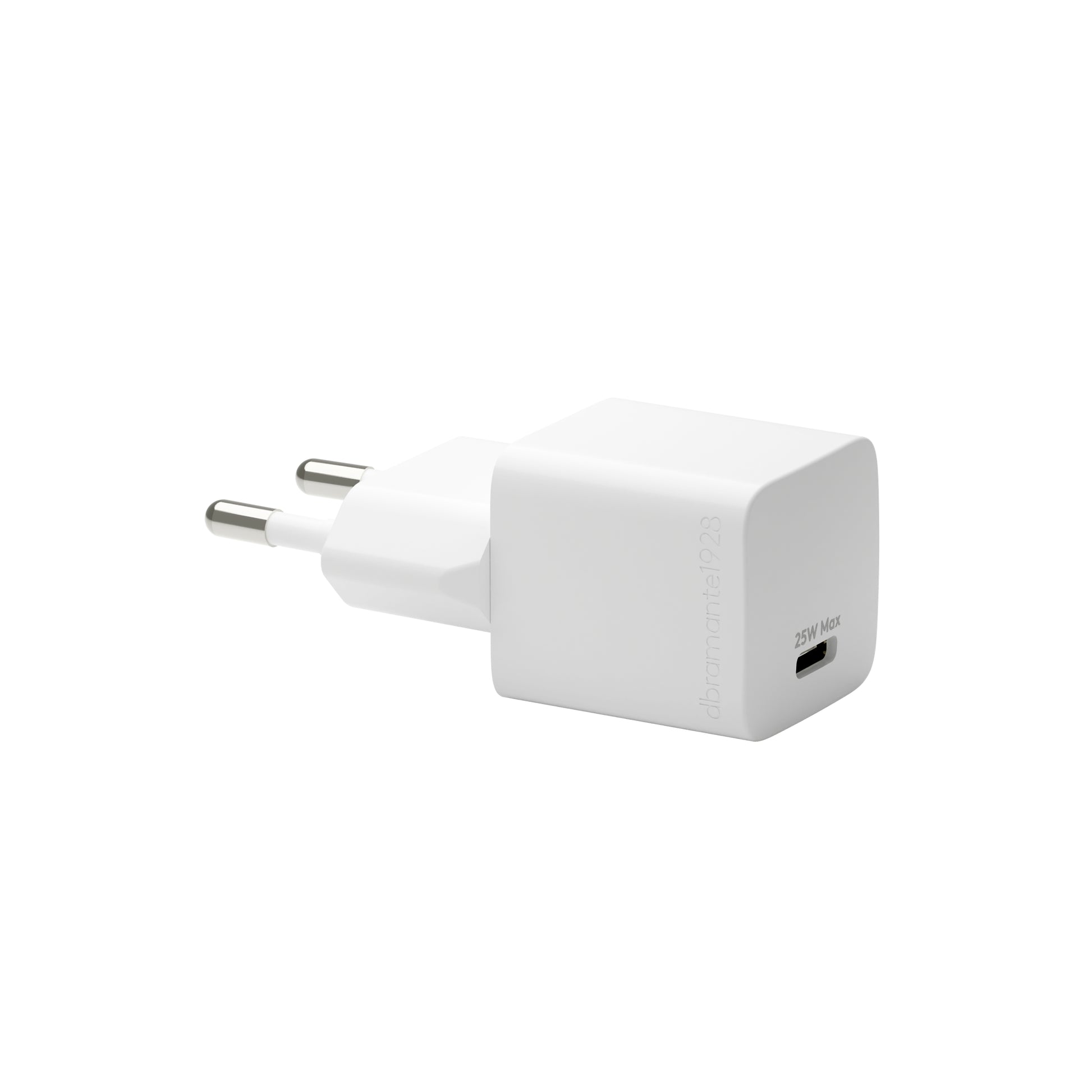 dbramante1928 USB-Ladegerät 25 W – USB-C×1, PD – EU-Stecker (Typ C) – Weiss