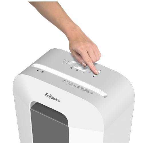 Fellowes LX50 – Aktenvernichter, DIN P-4, Partikelschnitt 4 × 37 mm, 9 Blatt, 17 l