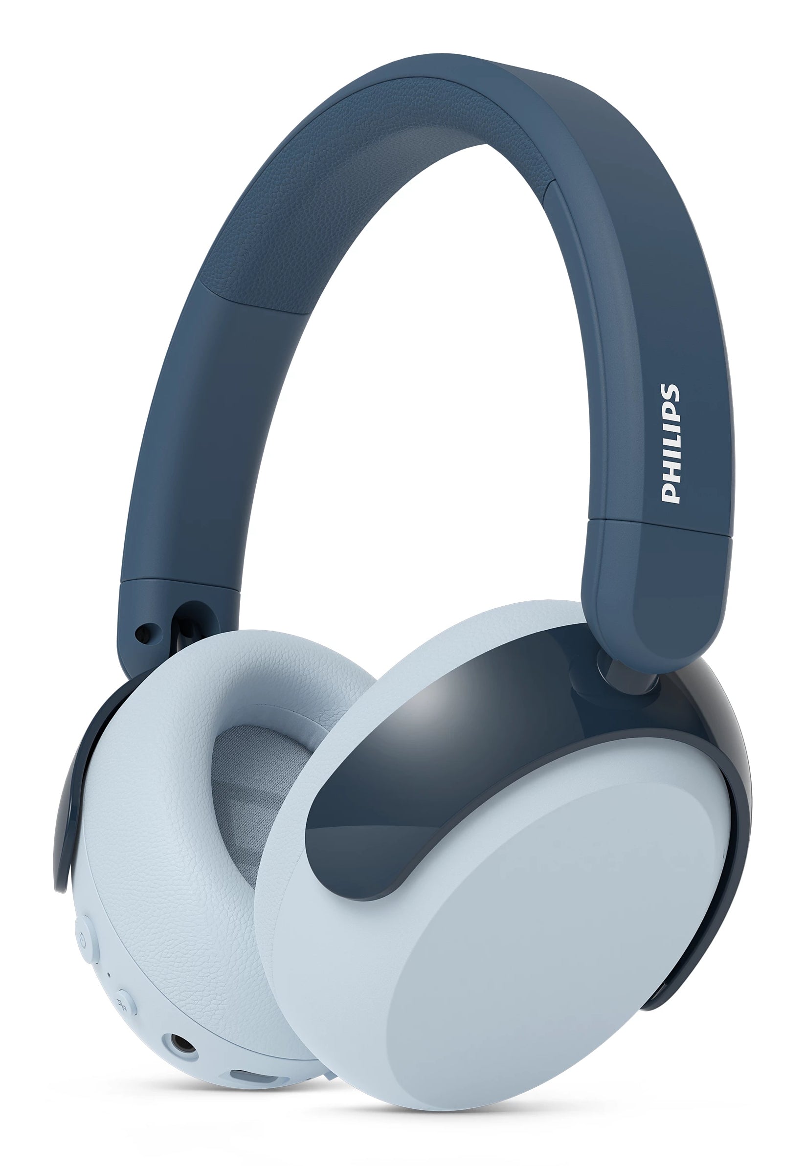 Philips TAK5500RT/00 – Over-Ear Headset – Bluetooth – ANC – Dunkelblau – für Google Assistant – bis 60 h