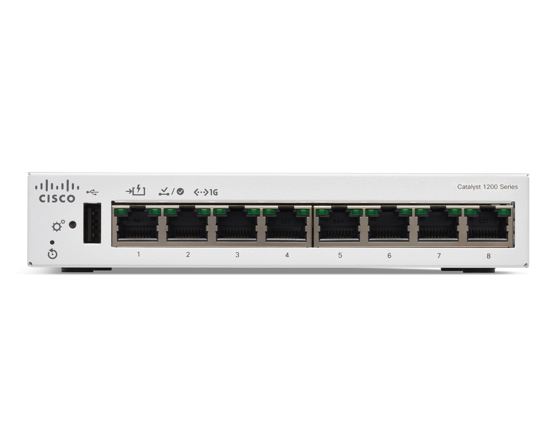 Cisco C1200-8T-D – Managed L2/L3 Switch – 8× 1G, Desktop