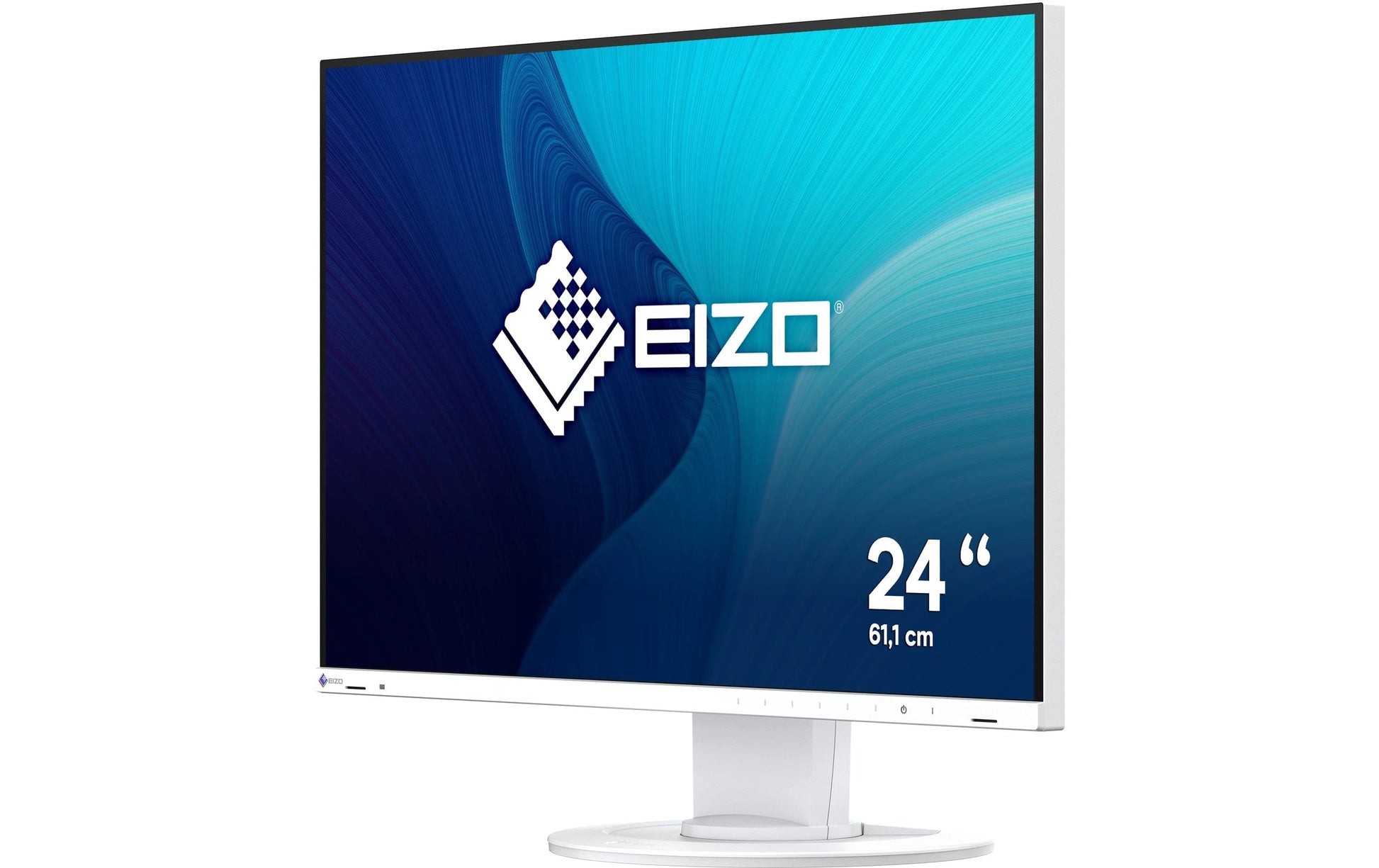 EIZO FlexScan EV2410R – Monitor, 24,1" 1920 × 1200 (WUXGA), IPS, 350 cd/m², VESA 100 × 100, Weiss