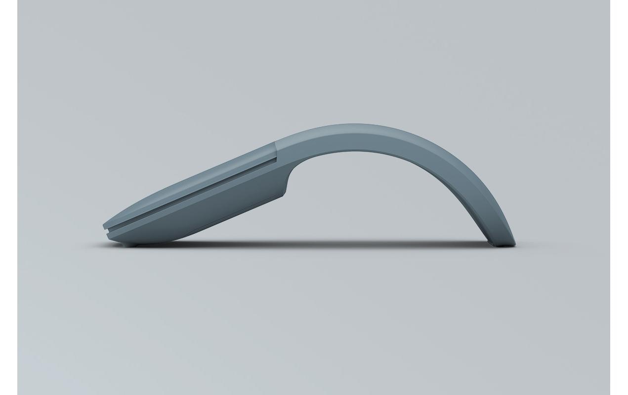 Microsoft Surface Arc Ocean Maus – kabellos, Bluetooth, blau