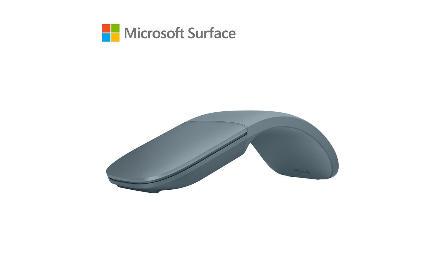 Microsoft Surface Arc Ocean Maus – kabellos, Bluetooth, blau