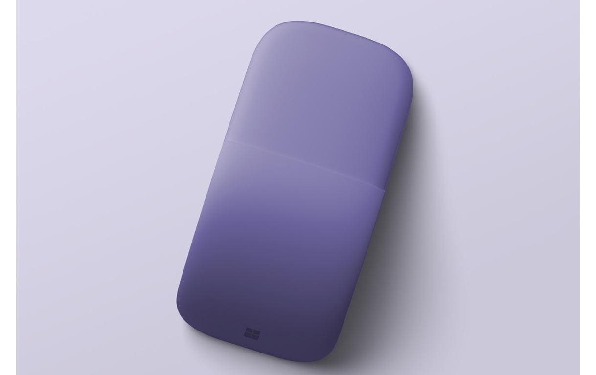 Microsoft Surface Arc Maus Violett Maus – kabellos, Bluetooth