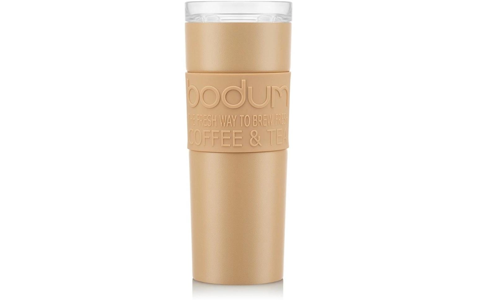 Bodum Thermobecher 450 ml – doppelwandig, Kunststoff, Vanille