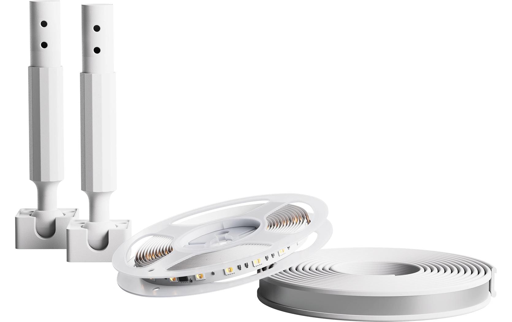 Govee LED-Strip Skyline Kit – 4 m, 2200–6500 K/mehrfarbig, WLAN, Bluetooth, Matter, für Alexa – Weiss