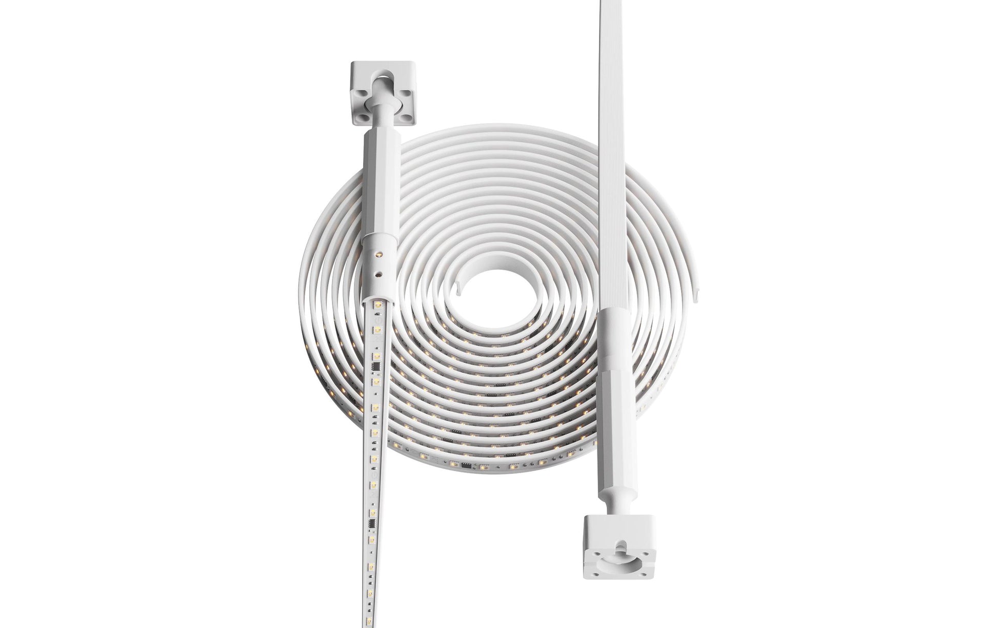 Govee LED-Strip Skyline Kit – 4 m, 2200–6500 K/mehrfarbig, WLAN, Bluetooth, Matter, für Alexa – Weiss